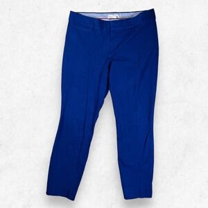 Banana Republic Sloan‎ Fit Dress Pants Woman's 2S Royal Blue Slim Straight Ankle